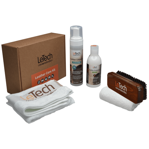 фото Набор для ухода за кожей (leather care kit) letech