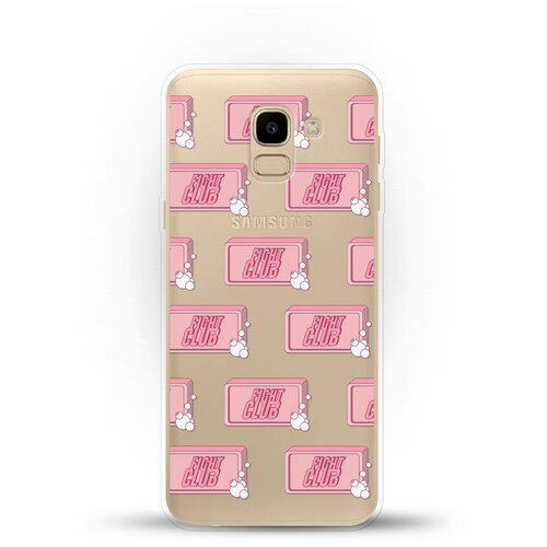 фото Силиконовый чехол fc на samsung galaxy j6 (2018) andy & paul