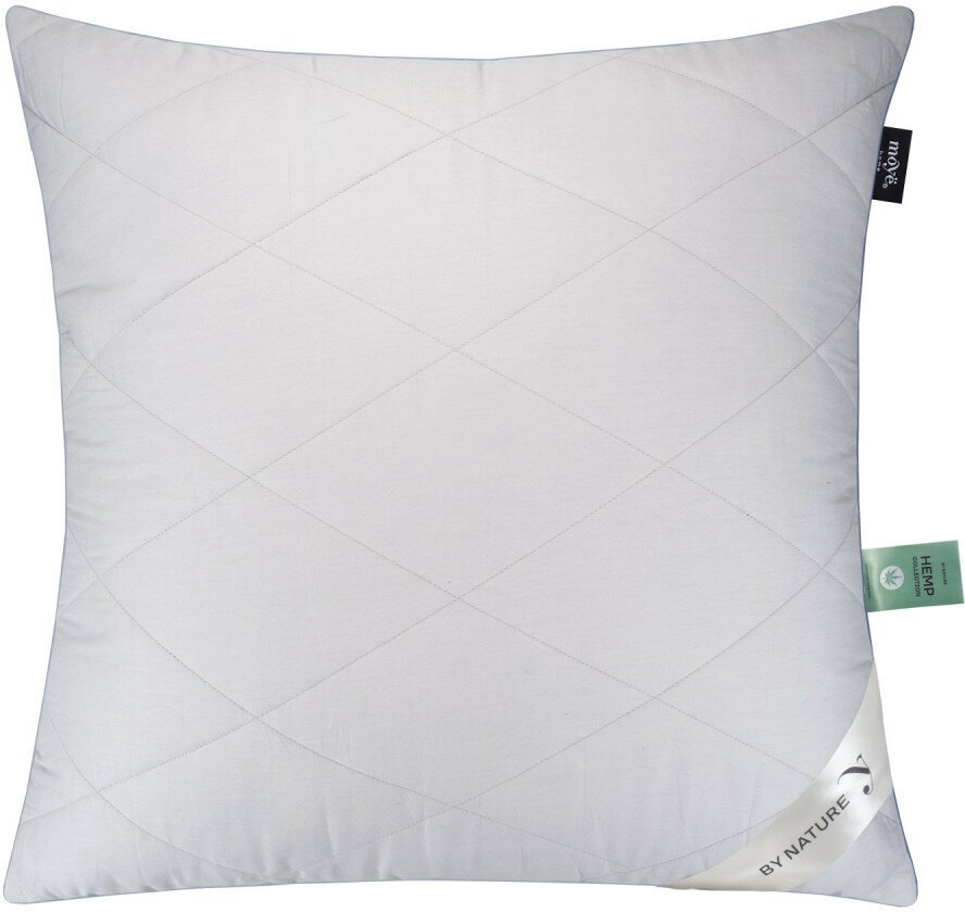 фото Подушка "Hemp" (конопляное волокно/сатин) 50х70 Прямоугольная