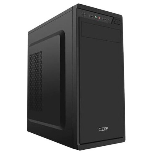 Cbr Корпус PCC-ATX-J02-450W2 Корпус ATX Miditower J02, c БП PSU-ATX450-08EC 450W 80mm , 2 USB 2.0, HD Audio+Mic, кабель питания 1.2м, Black