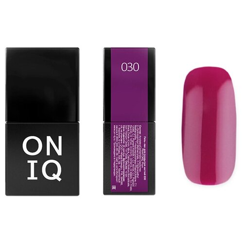 ONIQ гель-лак для ногтей Pantone, 10 мл, 030 Plum oniq гель лак pantone 11 powder puff