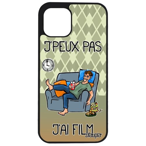 фото Чехол для смартфона iphone 12 pro max, "не могу - у меня фильм!" манга повод utaupia