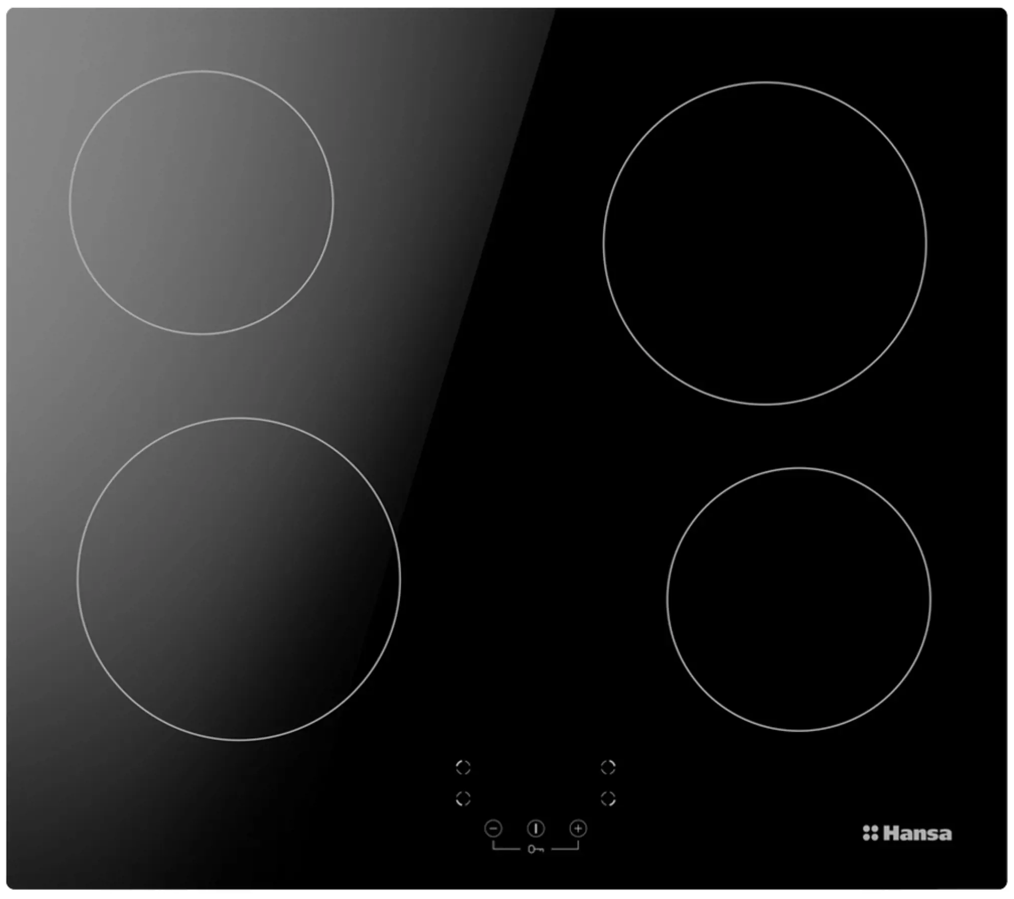 Варочная поверхность Hansa BHC63313 черный - фотография № 1