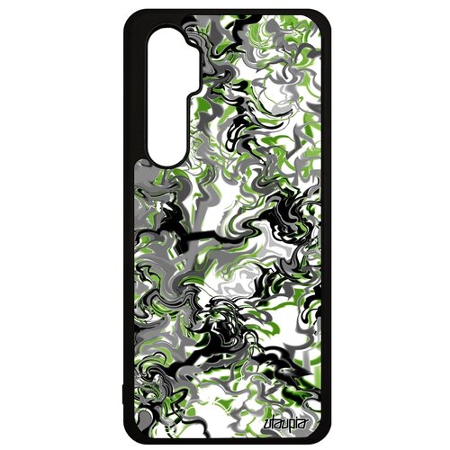 фото Чехол для смартфона mi note 10 lite, "мраморный фон" зигзаг узор utaupia