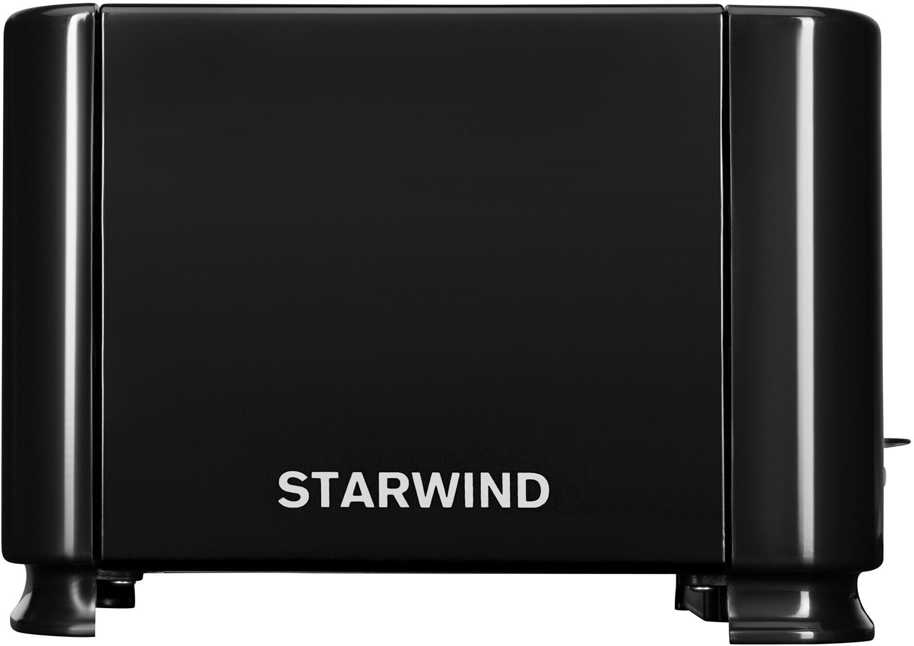 Тостер Starwind ST1101 черный/черный