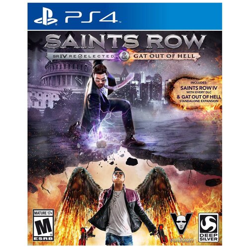 Игра Saints Row IV: Re-Elected & Gat out of Hell для PlayStation 4 saints row 4 re elected