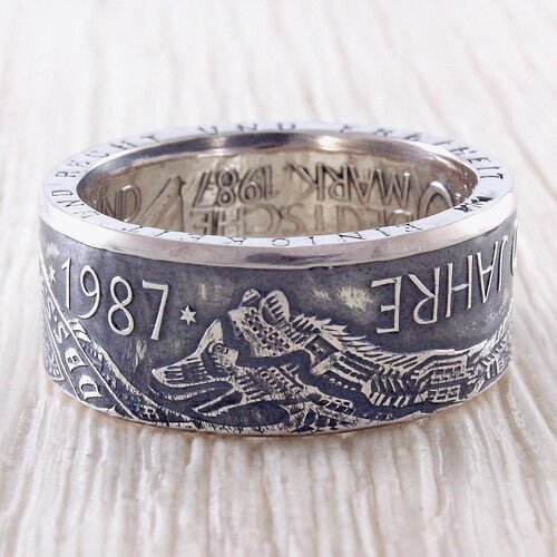 Кольцо Real Rings, размер 22.5, серебряный