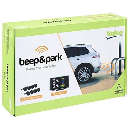 Парковочный радар Kit 3 Beep&Park (8 парковочных датчиков + дисплей), Valeo 632202