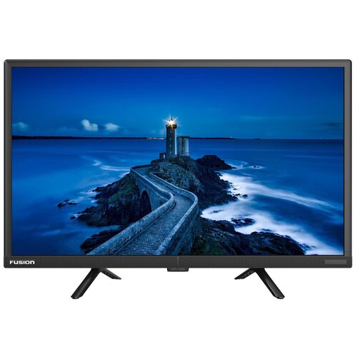 24 Телевизор Fusion FLTV-24A310 2020, черный телевизор led manya 43mu03ws smart tv 4к