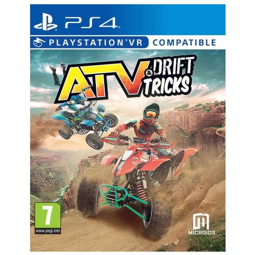 Игра ATV Drift & Tricks для PlayStation 4 наст игр тг игра в малой коробке гонки на выживание арт 00060