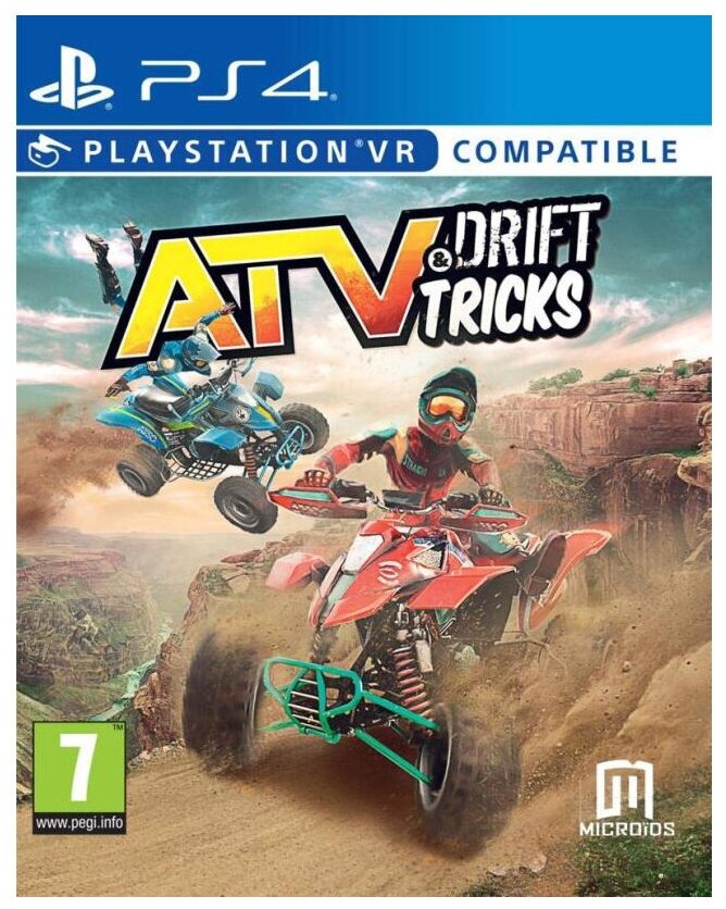 ATV Drift and Tricks (с поддержкой PS VR) (PS4) английский язык