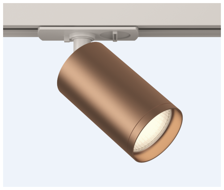 Трековый светильник Focus Unity GU10 10Вт (однофазный) Maytoni Technical TR020-1-U-GU10-WC