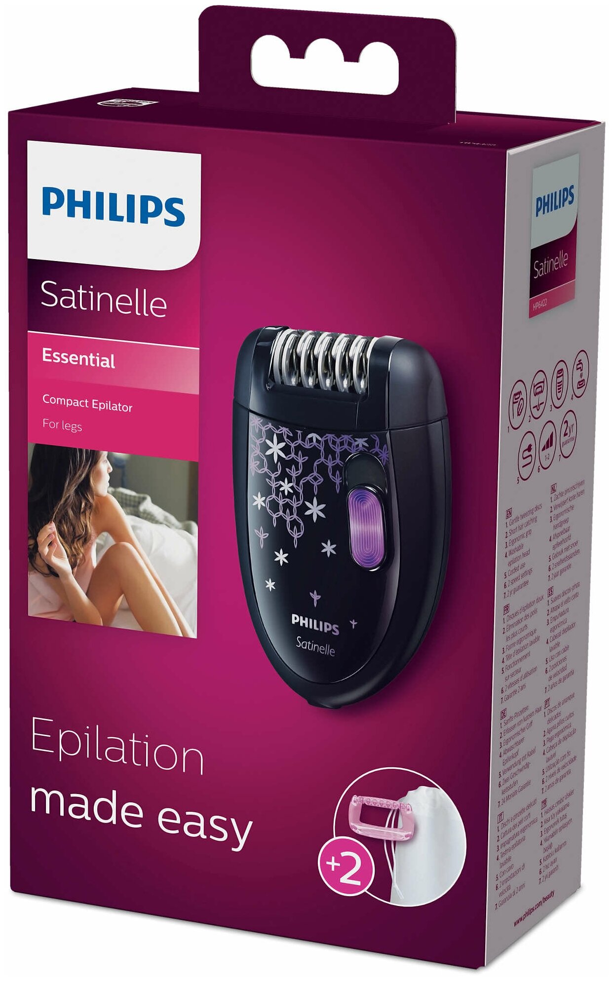 Эпилятор Philips HP6422 Satinelle - фотография № 3