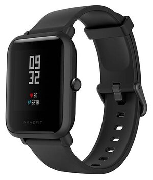 Amazfit bip black new arrivals