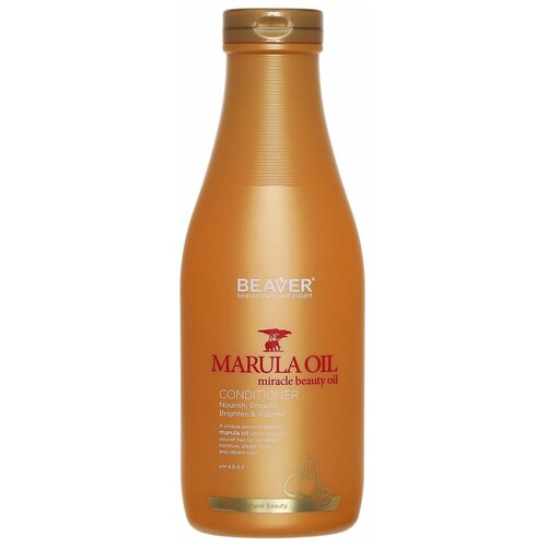 BEAVER кондиционер для волос Marula Oil Conditioner с маслом марулы, 730 мл