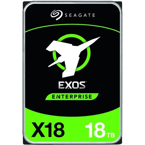 Жесткий диск HDD Seagate Exos X18 ST16000NM004JSAS 3016 TB 7200обмин 3899500₽