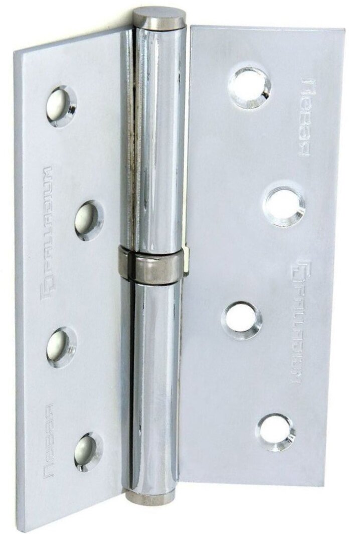 Дверная петля разъемная врезная Palladium N 613-S-4 100х75х2,5 мм хром