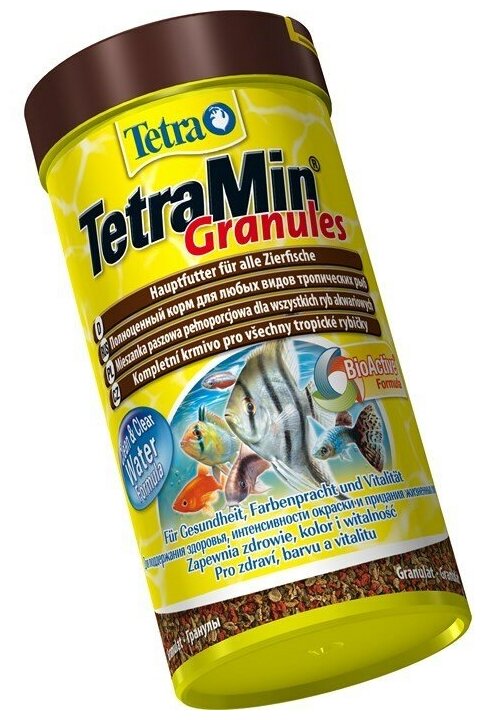 Корм для всех видов рыб Tetra Min Granules в гранулах 250 мл - фотография № 6