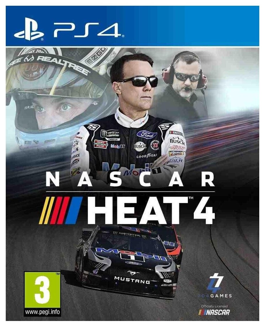 NASCAR Heat 4 (PS4) английский язык