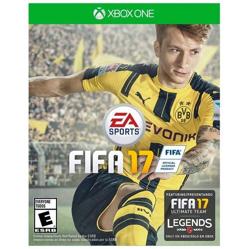 Игра FIFA 17 Standard Edition для Xbox One игра soulcalibur v standard edition для xbox 360