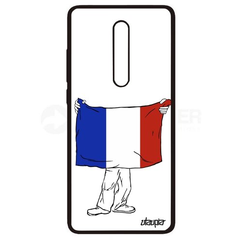 фото Чехол для смартфона redmi k20, "флаг франции с руками" туризм государственный utaupia