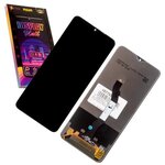 Дисплей (экран) в сборе с тачскрином для Xiaomi Redmi Note 8 Pro, черный - изображение