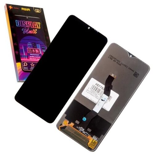 Дисплей (экран) в сборе с тачскрином для Xiaomi Redmi Note 8 Pro, черный
