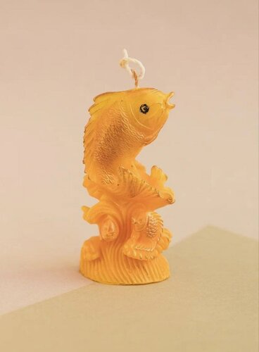 Изображение товара Золотая рыбка. Силиконовая форма для свечей