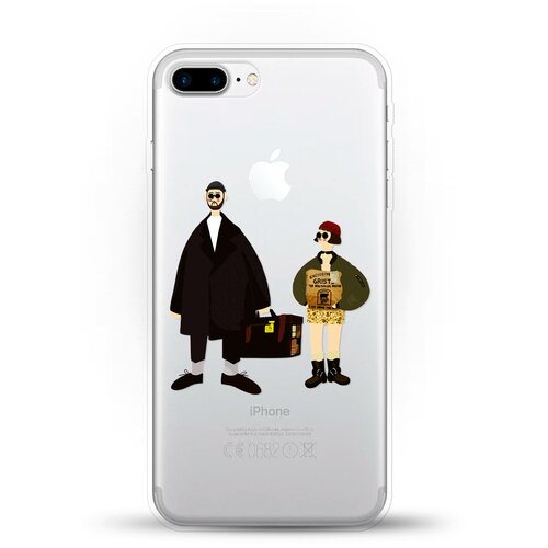 фото Силиконовый чехол матильда и леон на apple iphone 8 plus andy & paul