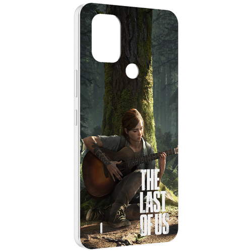 чехол mypads the last of us part ii для nokia g11 g21 задняя панель накладка бампер Чехол MyPads The Last of Us Part II для Nokia C31 задняя-панель-накладка-бампер