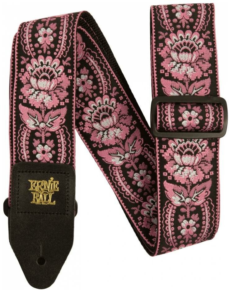 ERNIE BALL 5347 Jacquard Pink Orleans - Ремень для гитары