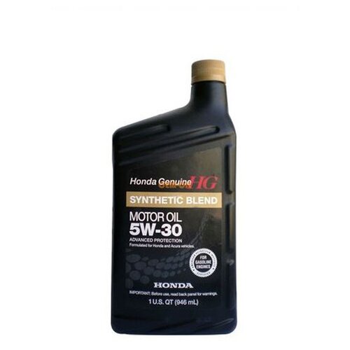 Масло моторное 5W30 HONDA 1л полусинтетика Synthetic Blend