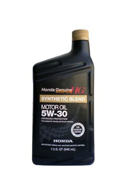 HONDA Масло Моторное Полусинтетическо Honda Synthetic Blend 5w-30 1л (087989134) 087989034