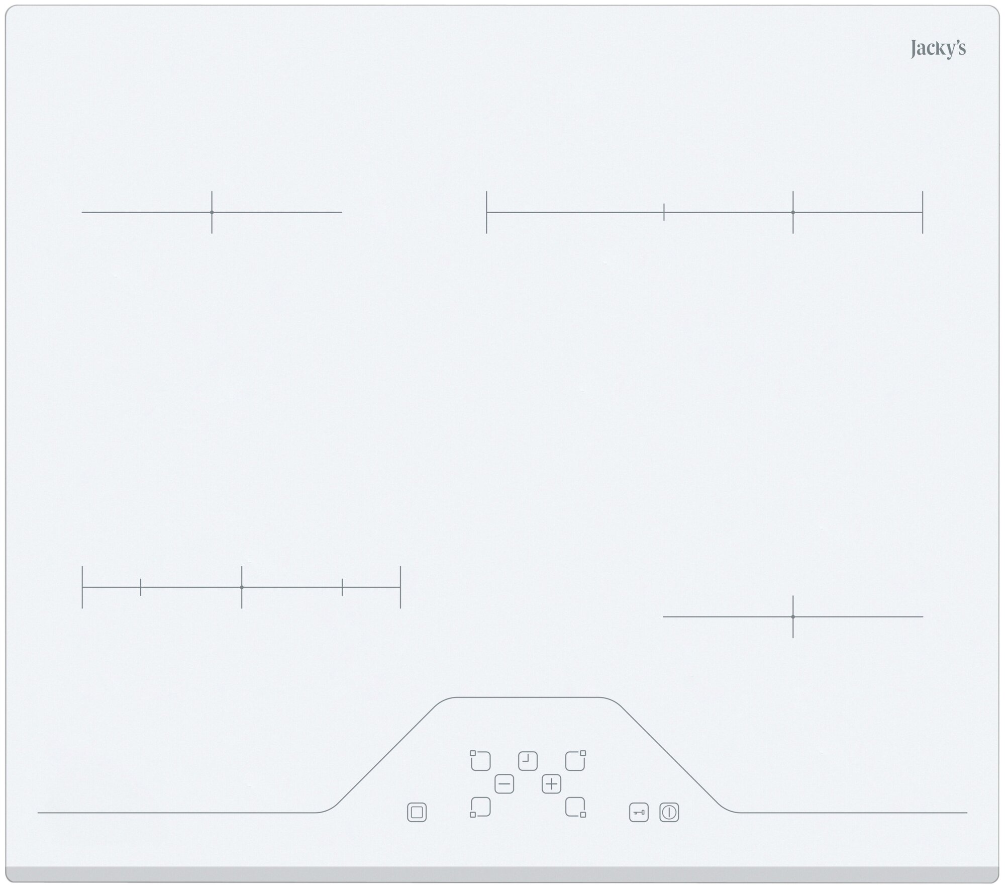 Встраиваемая электрическая варочная панель Jacky`s Jacky's - фото №2