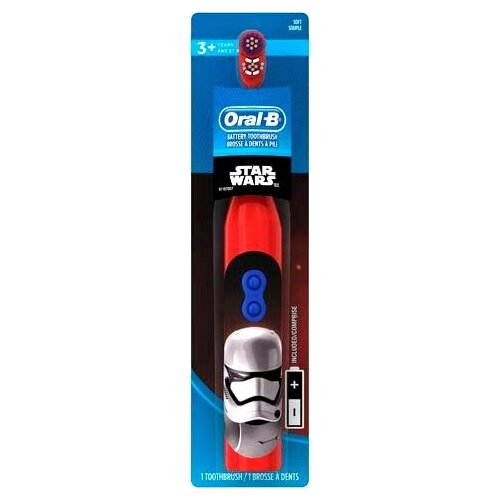 Электрическая зубная щетка Oral-B Stages Power DB3010 Star Wars красный 175000₽