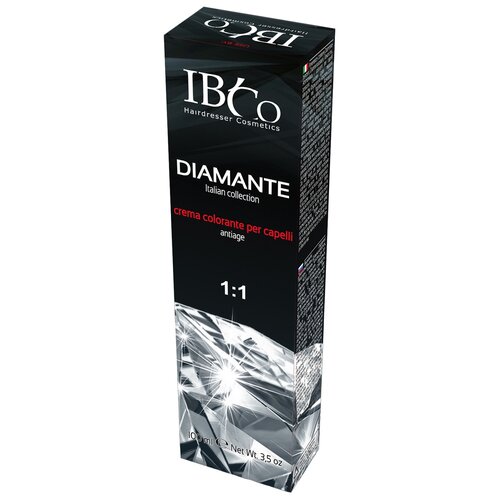 фото Ibco diamante крем-краска argan oil, 9/7 очень светлый блондин бежевый, 100 мл