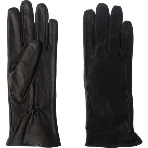 фото Перчатки eleganzza, демисезон/зима, подкладка, размер 8, черный