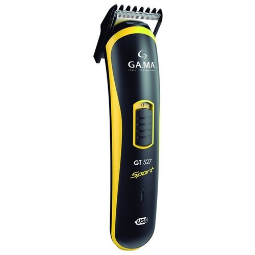 GA.MA GT 527 Sport, black/yellow триммер для стрижки бороды ga ma gt527 barber style hf