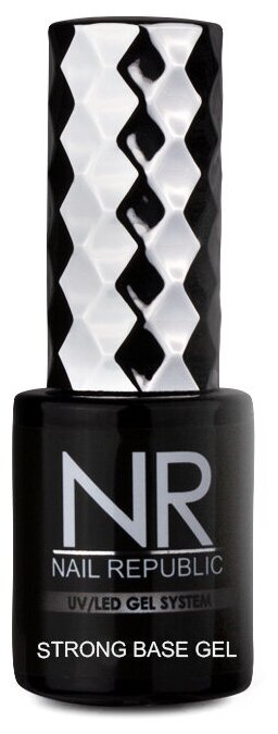 NAIL REPUBLIC STRONG BASE GEL ультрасильное базовое покрытие 10МЛ