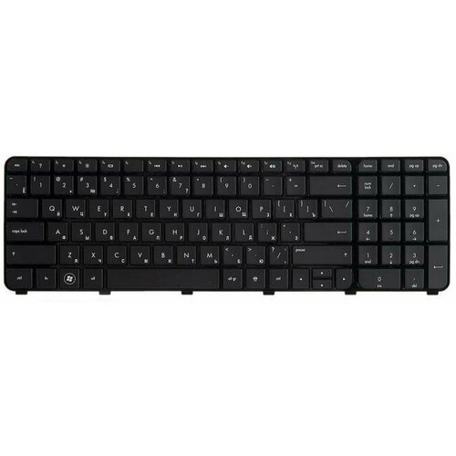 Клавиатура для ноутбука HP Pavilion dv7-7000 dv7-7000er dv7-7001er dv7-7002er dv7-7003er чёрная с рамкой гор Enter 698781-251 2420₽