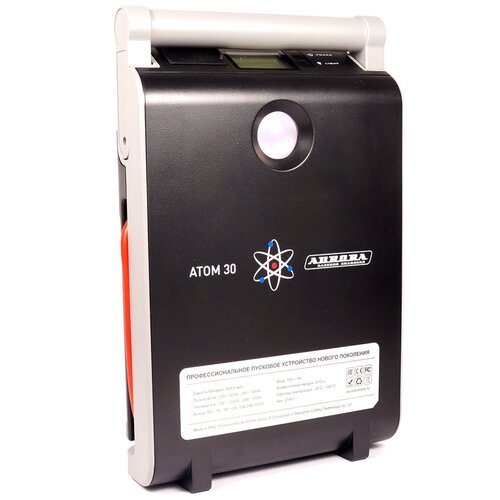 Пуско-зарядное устройство Aurora Atom 30 серебристыйчерный 2324700₽
