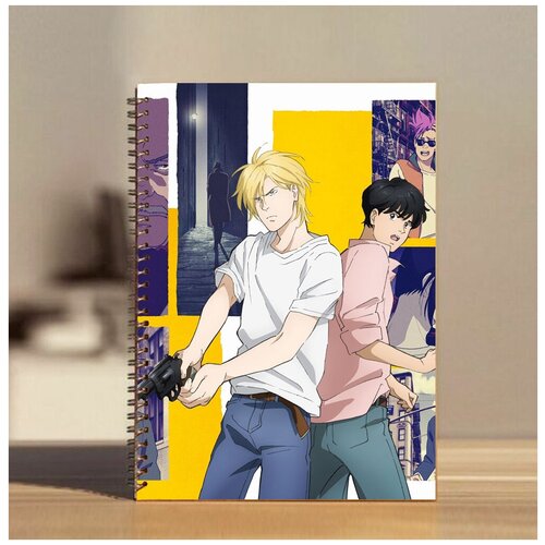 Скетчбук А5 по аниме Банановая рыба / Banana Fish №15
