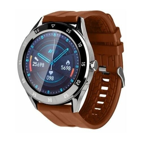 Умные смарт-часы Smart Sports Watch Y10 коричневый серебро 90000₽