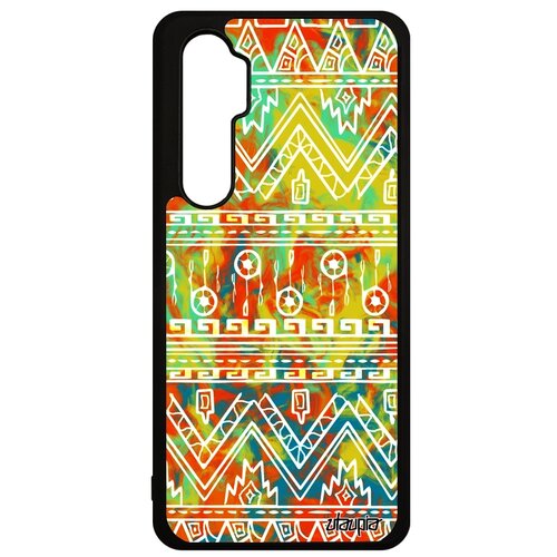 фото Чехол на мобильный mi note 10 lite, "ацтекские мотивы" трайбл декоративный utaupia