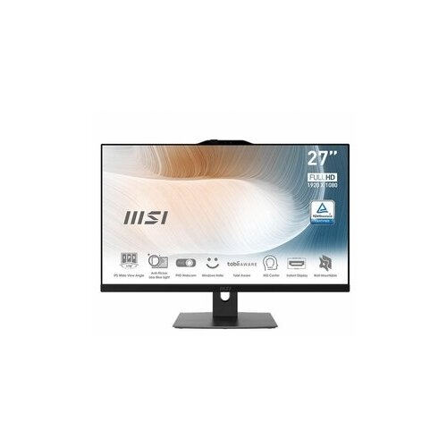 Моноблок MSI Modern AM272P 12M-271RU 9S6-AF8211-271 Black 27 FHD i7-1260P 32Gb 1000Gb SSD W11Pro km 17526000₽