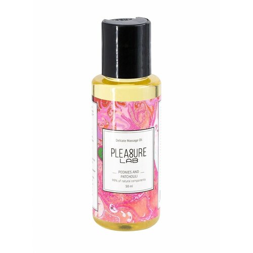Массажное масло Pleasure Lab Delicate с ароматом пиона и пачули - 50 мл.