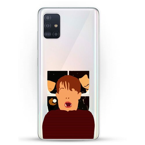 фото Силиконовый чехол alone на samsung galaxy a51 andy & paul