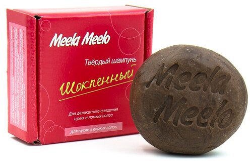 Meela Meelo твердый шампунь Шокпенный, 85 г