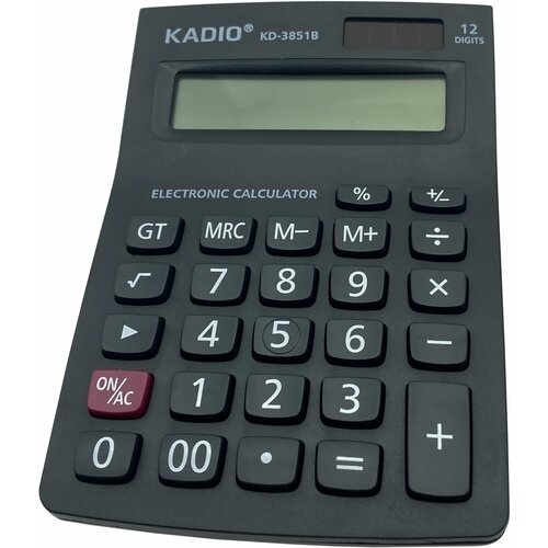 Калькулятор KADIO KD-3851B калькулятор kadio 12 разрядов kd 3870b