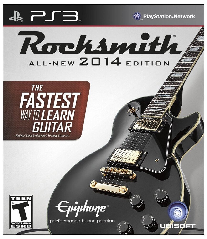 Rocksmith 2014 Edition (без кабеля) (PS3) английский язык